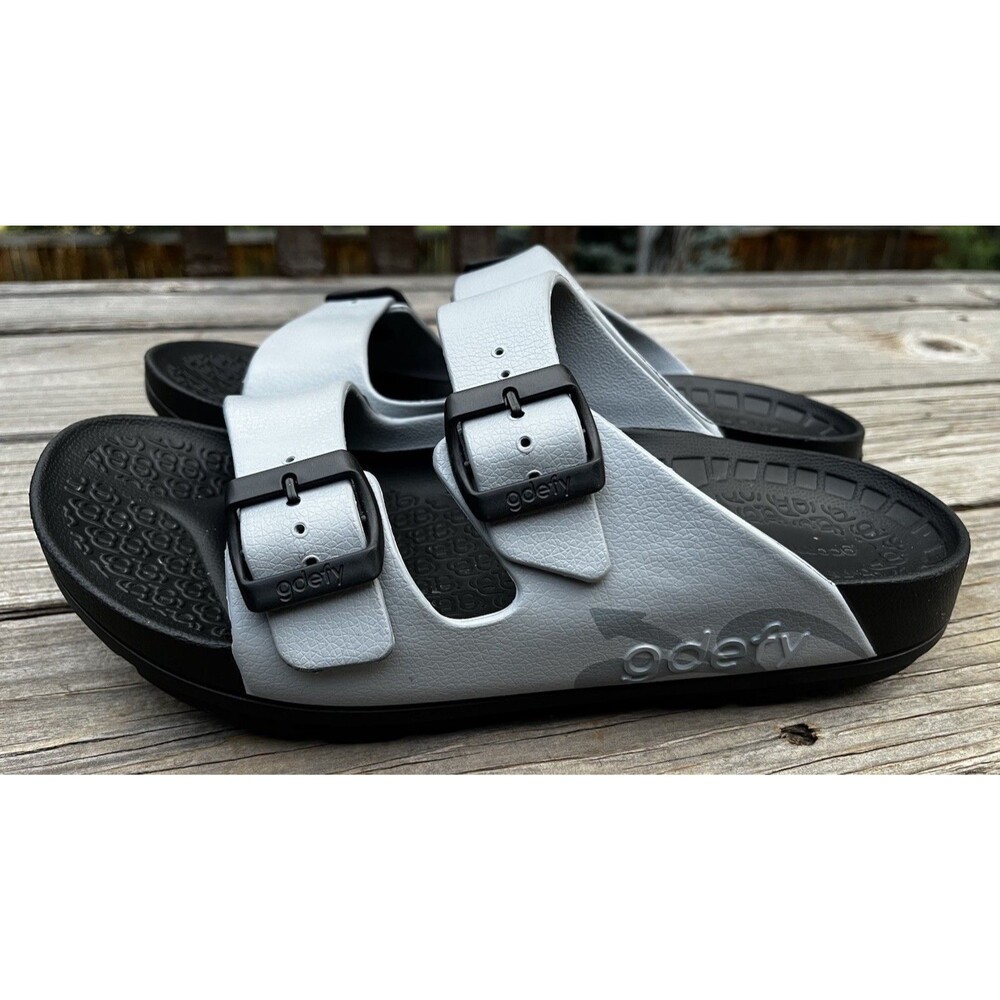 Gdefy UpBov Verso Cloud Unisex Women's 11 Men's 9 Double Strap Slide Sandals - Picture 5 of 15